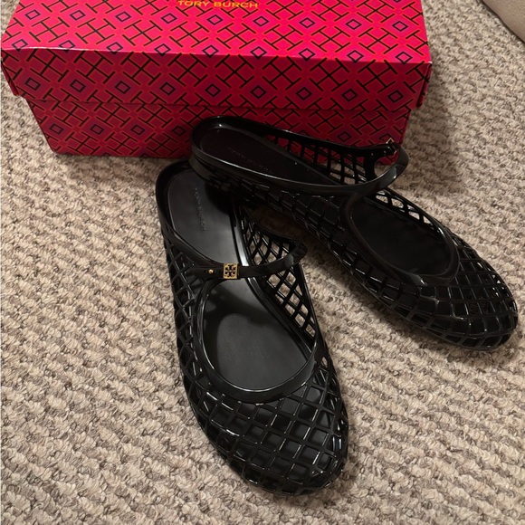 BNWB!! Tory Burch MELLOW MARY JANE JELLY Flats - Picture 1 of 10